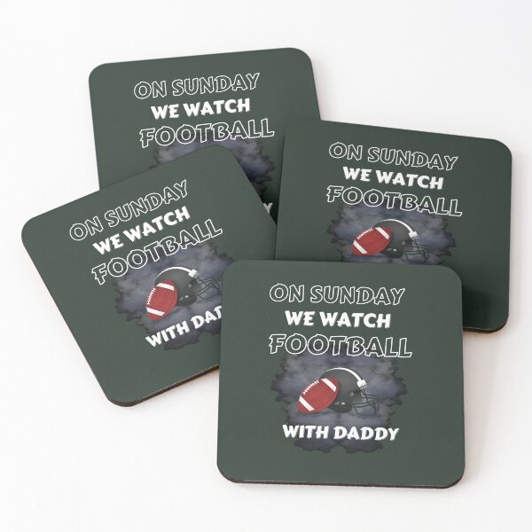 Item preview, Copy of Copy of On sundays we watch football with daddy designed and sold by NikkosDesigns.