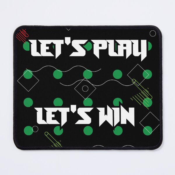 Item preview, Let's play, let's win, amazing soccer or football design designed and sold by moses11m.