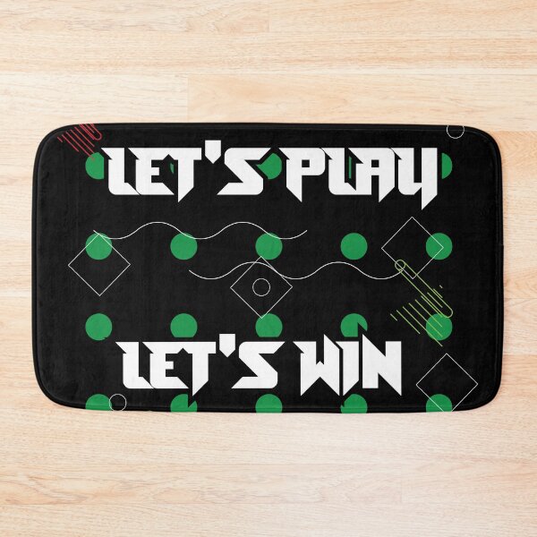 Item preview, Let's play, let's win, amazing soccer or football design designed and sold by moses11m.