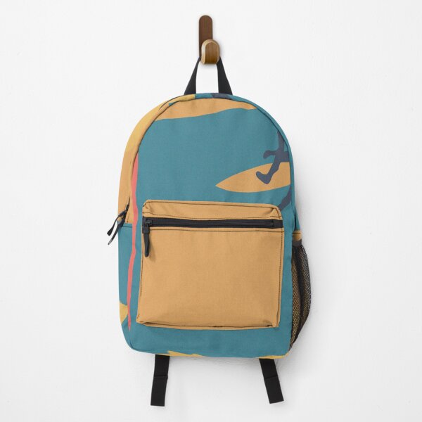 Item preview, Surfer - retro 70s colours designed and sold by SeaLarkArt.