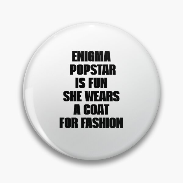 Item preview, Enigma Popstar is Fun Gaga designed and sold by AlertStore.