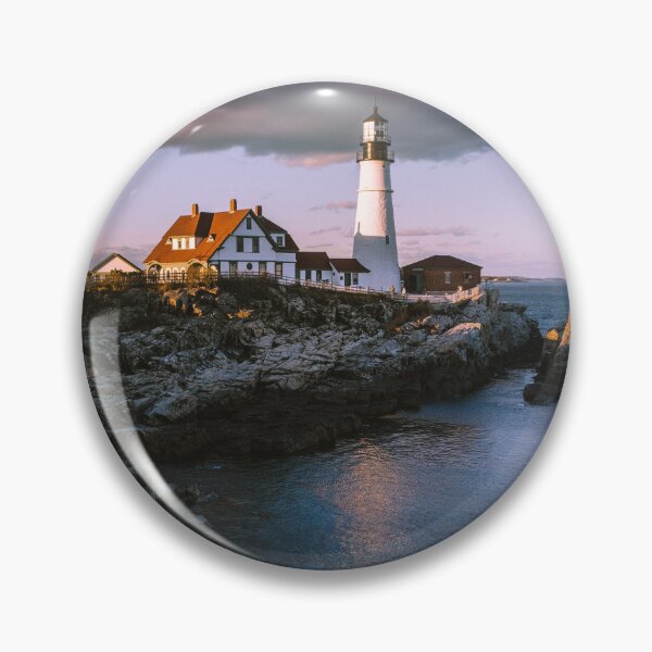 Item preview, Maine Lighthouse Photography Print  designed and sold by JakobWandel.