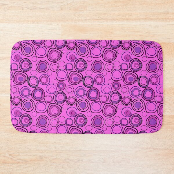 Item preview, Retro pattern  neon pink designed and sold by fuzzyfox.