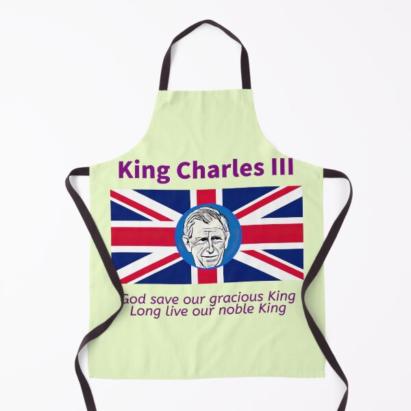 Item preview, Union Flag with portrait of King Charles III (7) designed and sold by thalasson.