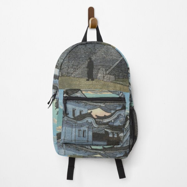 Item preview, Kawase Hasui Iga Ueno Castle At Dusk designed and sold by TeeARTHY.