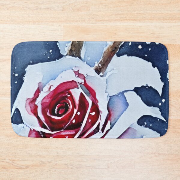 Item preview, Snow on a Rose designed and sold by Honey Crystal Fashion and Homegoods .