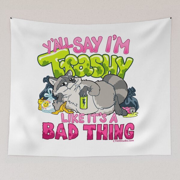 Item preview, Trashy Raccoon designed and sold by ctkrstudio.