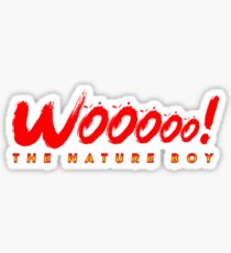 Woooo! The Nature Boy Sticker