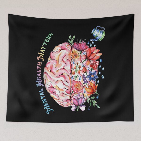 Item preview, Mental Health Matters Mental Health Awareness Month 2022 designed and sold by heckforddewey.