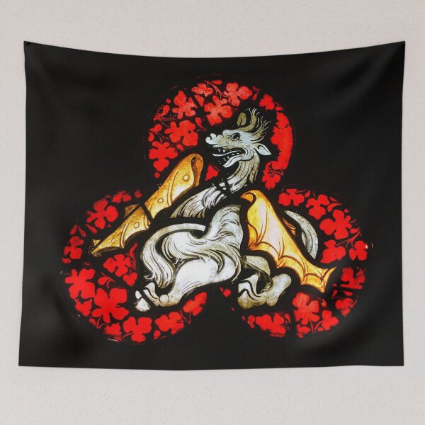 Item preview, Stained Glass Dragon designed and sold by Twisted Wick.