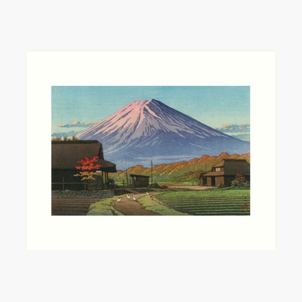 Item preview, Autumn at Funatsu Kawase Hasui  designed and sold by TeeARTHY.