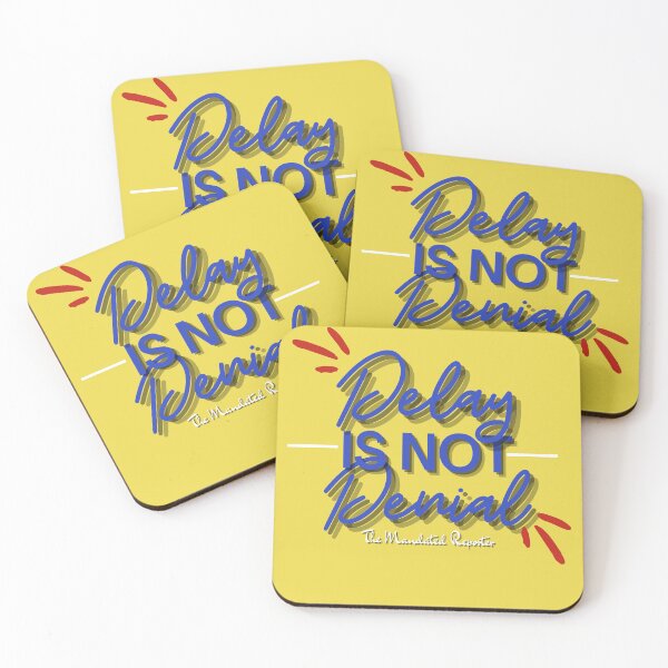 Item preview, Delay is Not Denial - Yellow designed and sold by TheReporter1.