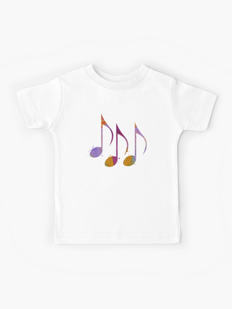 musical notes t shirt