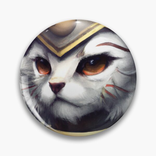 Item preview, Mono the Cat, looking determined (Fantasy) designed and sold by thecatandkettle.