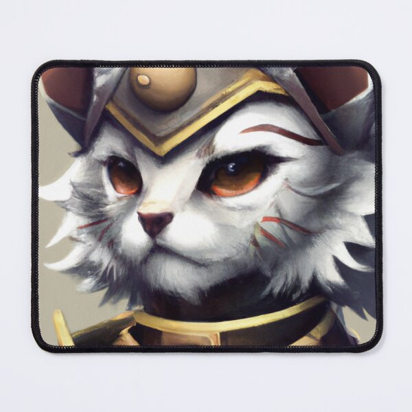 Item preview, Mono the Cat, looking determined (Fantasy) designed and sold by thecatandkettle.