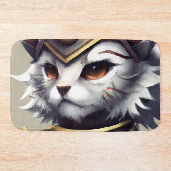 Item preview, Mono the Cat, looking determined (Fantasy) designed and sold by thecatandkettle.