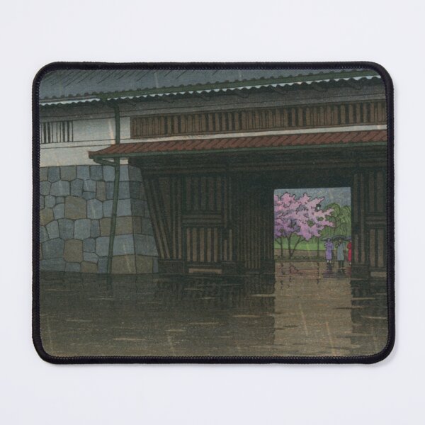 Item preview, Kawase Hasui, Spring Rain at Sakurada Gate designed and sold by TeeARTHY.