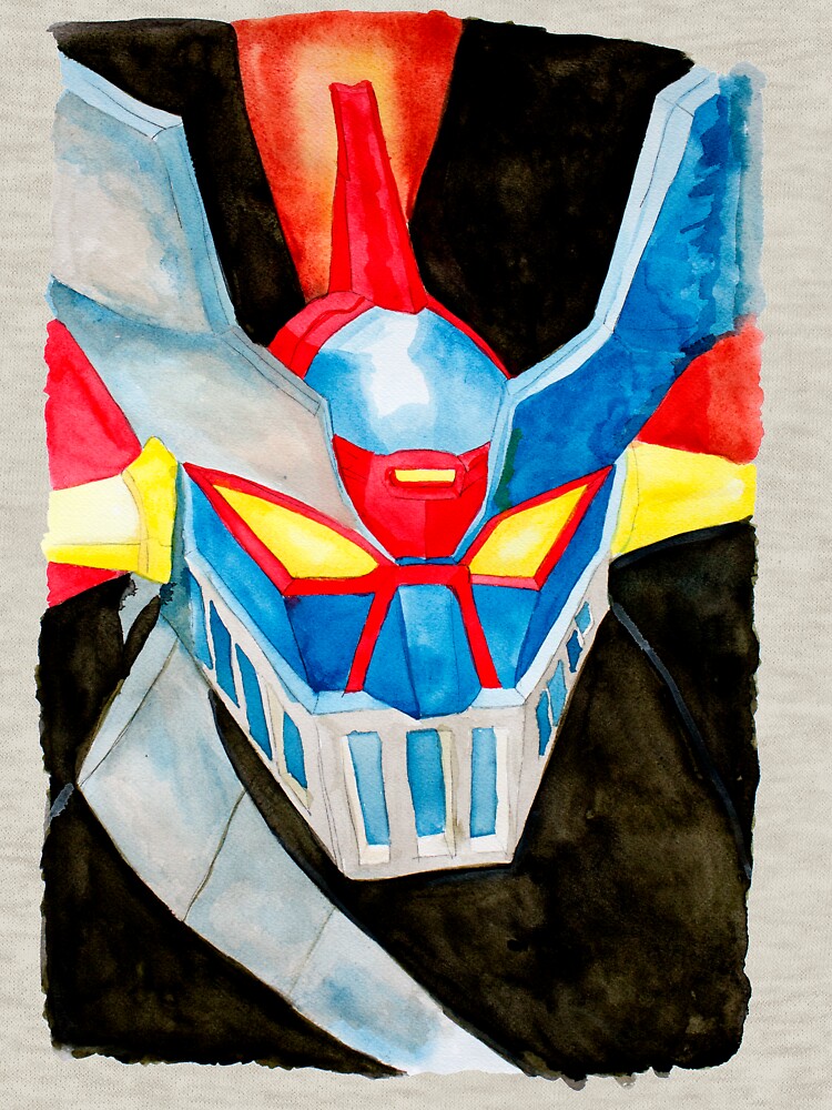 mazinger z pullover hoodie by pintarrajearte redbubble mazinger z by pintarrajearte