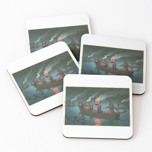 Item preview, Cormorant Fishing  Kawase Hasui  designed and sold by TeeARTHY.