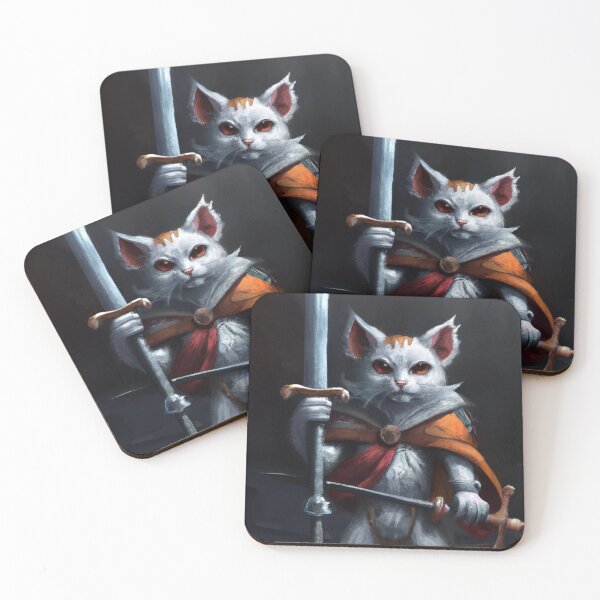 Item preview, Wenham the Cat, preparing for battle (Fantasy) designed and sold by thecatandkettle.
