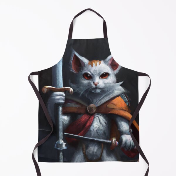 Item preview, Wenham the Cat, preparing for battle (Fantasy) designed and sold by thecatandkettle.