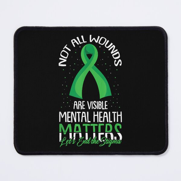 Item preview, Not All Wounds Are Visible Mental Health Awareness designed and sold by heckforddewey.