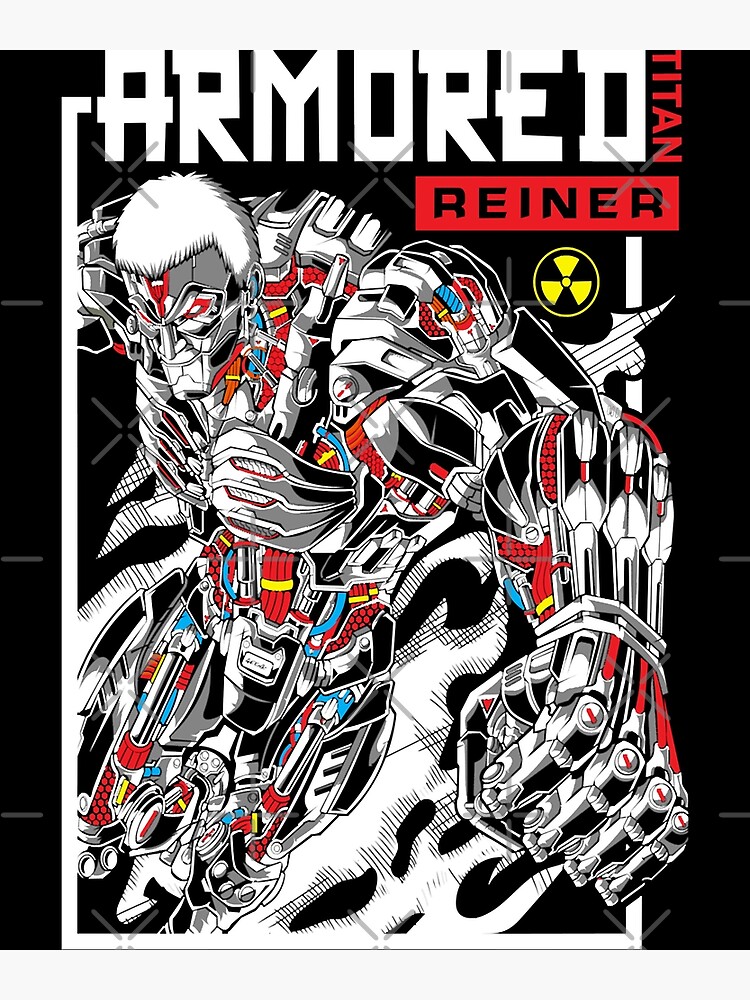 "Retro Reiner Armored Titan Examples Beautiful Girls Boys