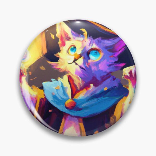 Item preview, Howl the Cat, conjuring a spell (Fantasy) designed and sold by thecatandkettle.