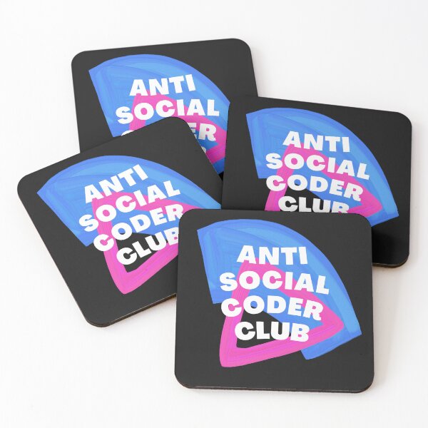 Item preview, Anti Social Coder Club designed and sold by brinikki.