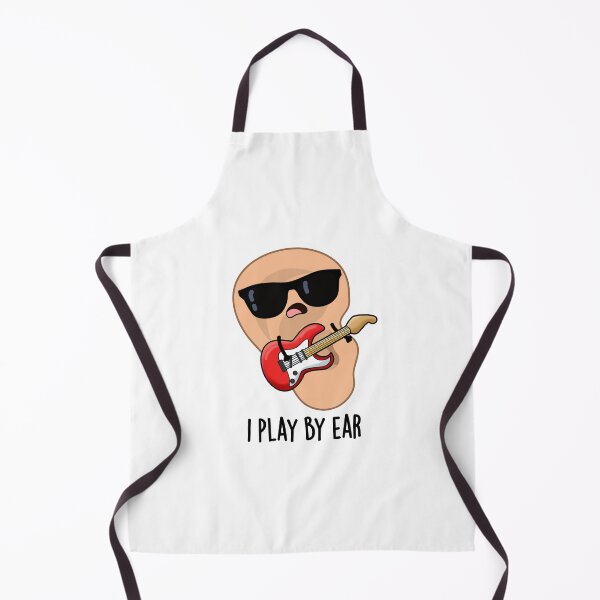Item preview, I Play By Ear Funny Musician Puns  designed and sold by punnybone.