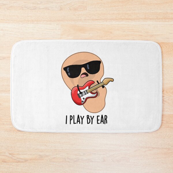 Item preview, I Play By Ear Funny Musician Puns  designed and sold by punnybone.