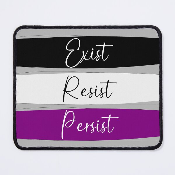 Item preview, Ace Pride Exist, Resist, Persist designed and sold by AmandaRoseArts.