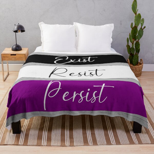 Item preview, Ace Pride Exist, Resist, Persist designed and sold by AmandaRoseArts.