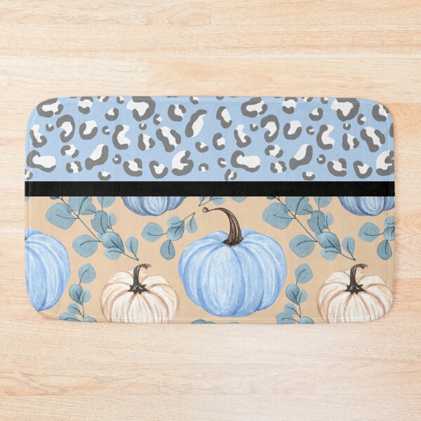 Item preview, Pumpkin Blue (White Leopard) designed and sold by SimplyMe-Plus.