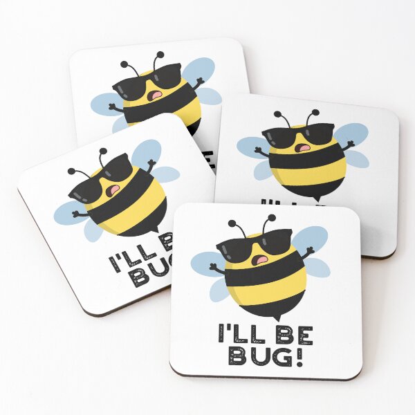 Item preview, I'll Be Bug Movie Phrase Funny Bee Puns  designed and sold by punnybone.
