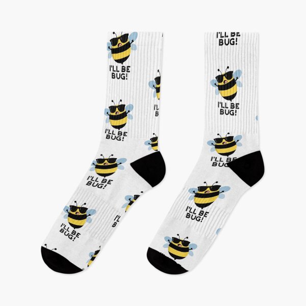 Item preview, I'll Be Bug Movie Phrase Funny Bee Puns  designed and sold by punnybone.