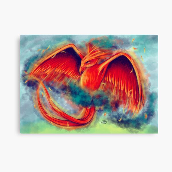 Phoenix in Flight Canvas Print
