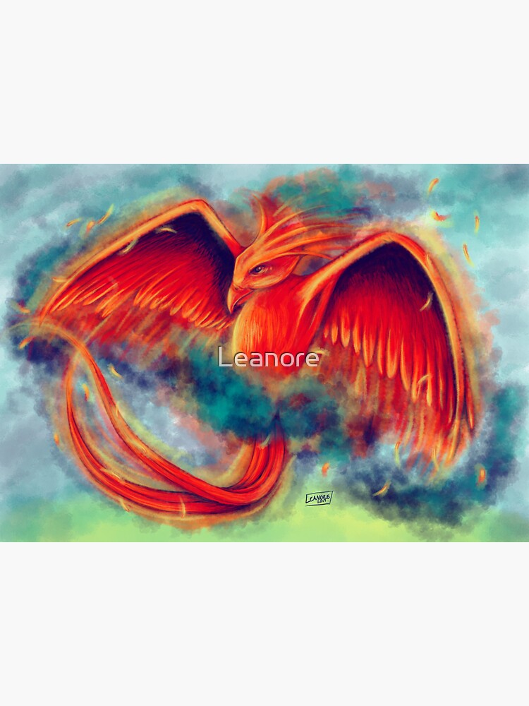 Phoenix in Flight by Leanore