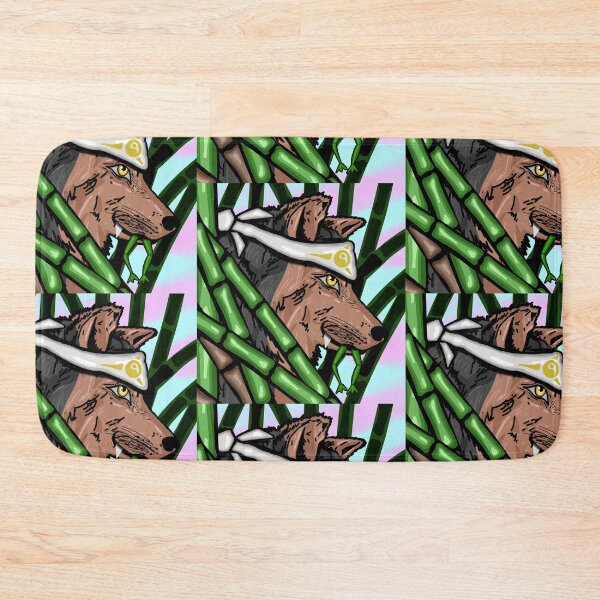 Item preview, Ninja Wolf - Bamboo Trees designed and sold by Twaingrant.