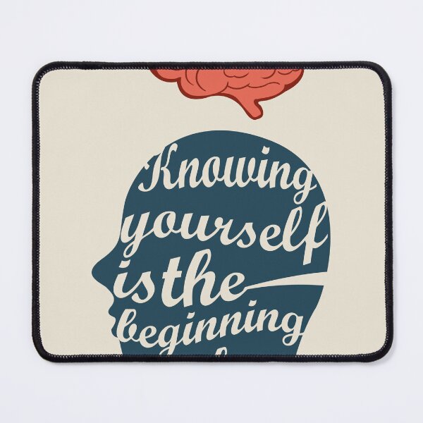 Item preview, Knowing Yourself Is The Beginning Of All Wisdom designed and sold by kolbestabs6.