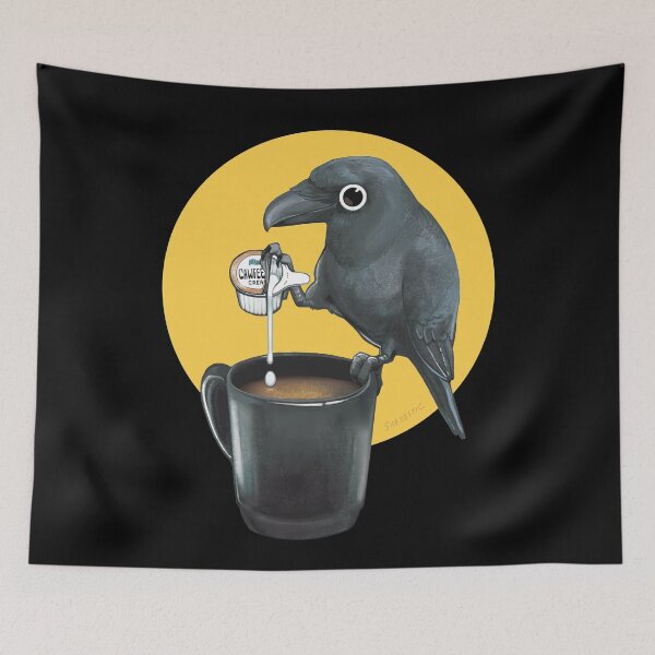 Item preview, Cuervo de tarifa CAW designed and sold by Sabtastic.