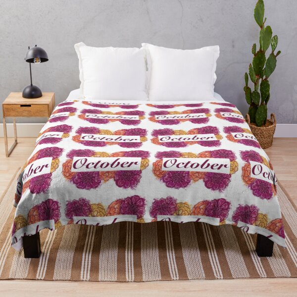 Item preview, Diseño floral de octubre designed and sold by missmann.