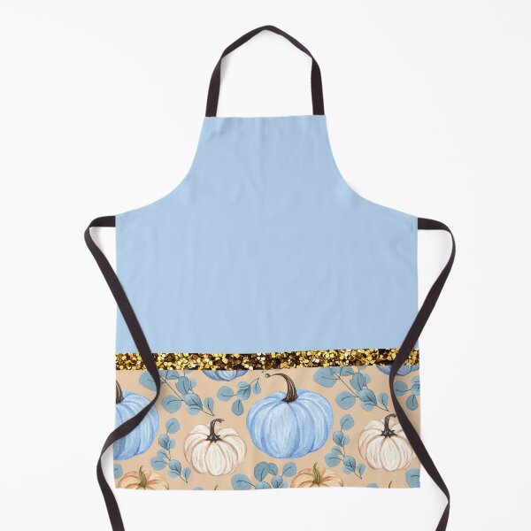 Item preview, Pumpkin Blue With Glitter (Plain) designed and sold by SimplyMe-Plus.