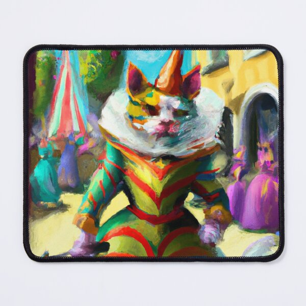 Item preview, Pierre the Cat, not enjoying his job (Fantasy) designed and sold by thecatandkettle.