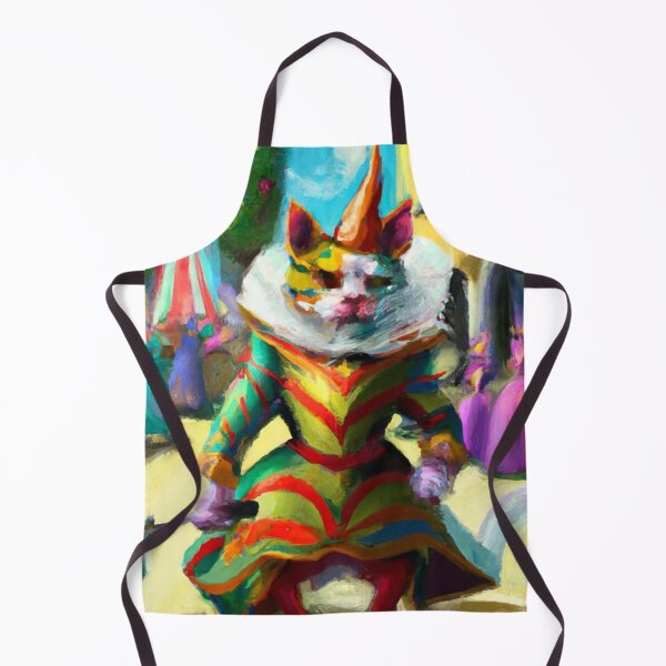 Item preview, Pierre the Cat, not enjoying his job (Fantasy) designed and sold by thecatandkettle.