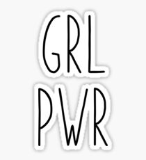 GRL PWR Sticker