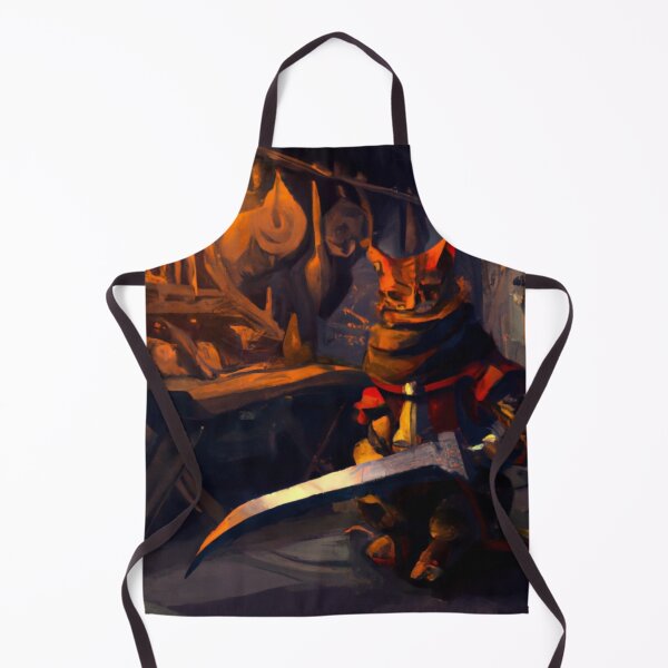 Item preview, Axl the Cat, blacksmith (Fantasy) designed and sold by thecatandkettle.