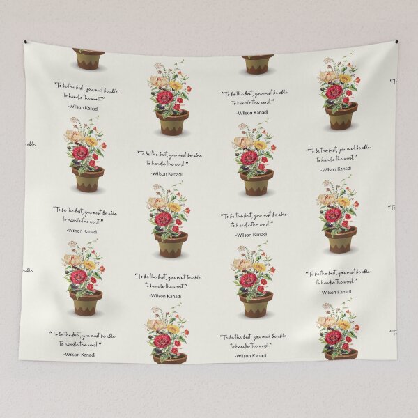 Item preview, "To be the best, you must be able to handle the worst" caption on products. designed and sold by ACEGDesign.
