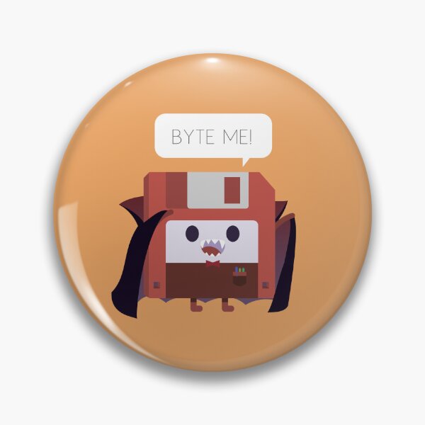 Item preview, Floppy Disk - Byte Me designed and sold by Barbara Nguyen.
