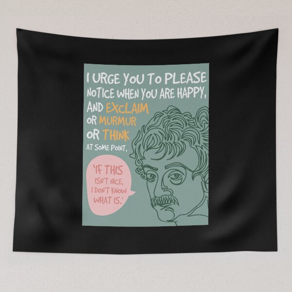 Item preview, Kurt Vonnegut I Urge You To Please Notice When You Happy designed and sold by kolbestabs6.